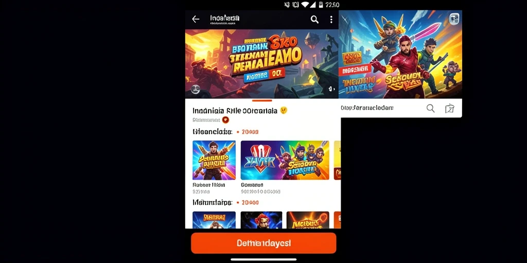 Tampilan antarmuka yang modern dan menarik.