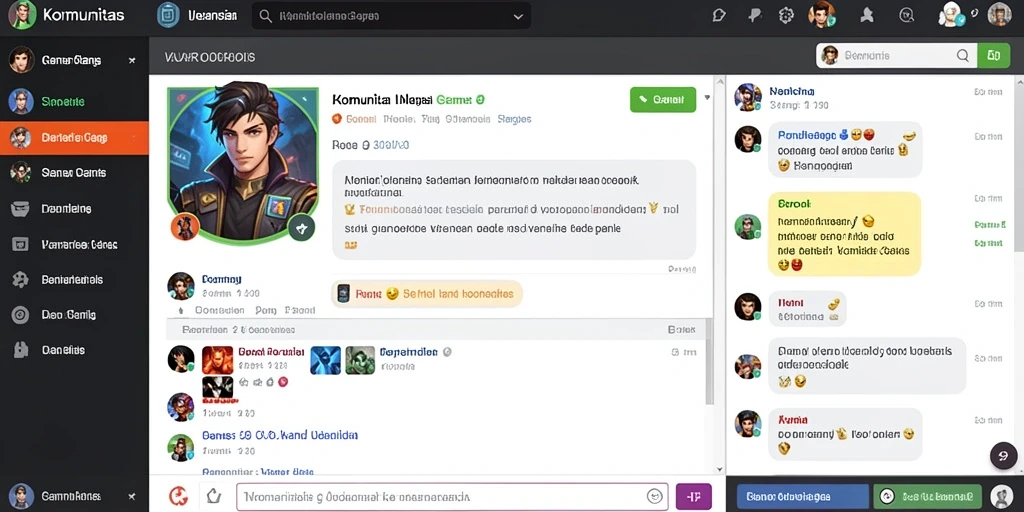 Tampilan antarmuka yang menarik dan modern.