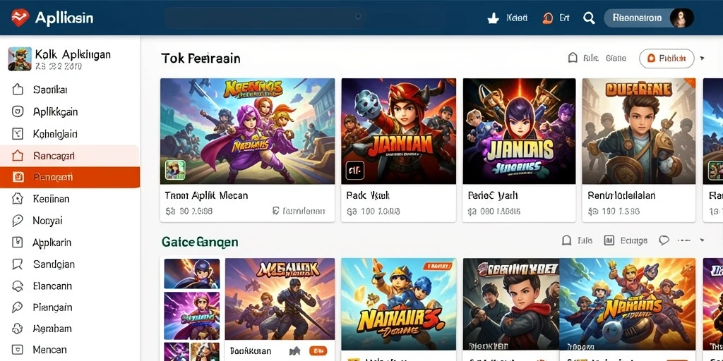 Tampilan antarmuka yang menarik dan user-friendly.